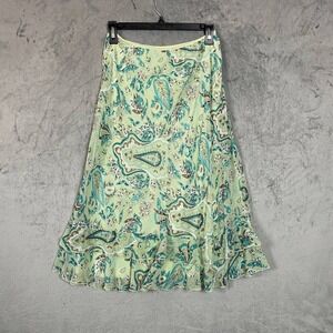 Y2K Fairy Midi Skirt Women 8 Cottagecore Festival‎ Spring Break Vacation Summer